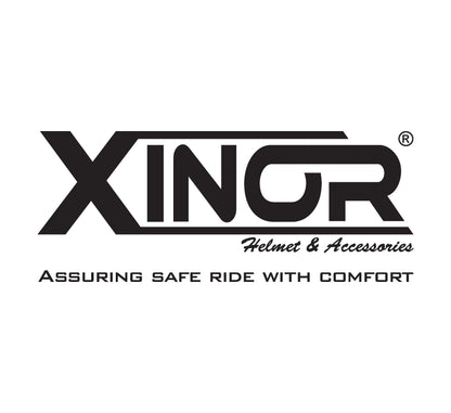 Xinor Nexo Half Helmet for Men and Women -Medium (Silver Black) XinorXinor Helmet ISI Certified By Xinor